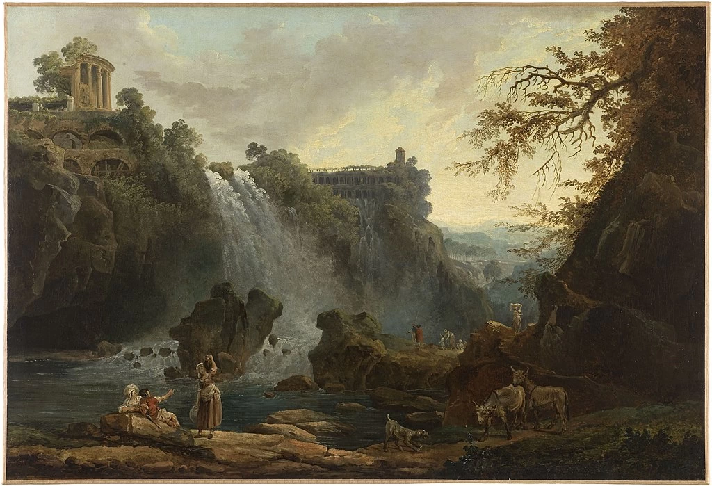 Le cascate di Tivoli - Musee des Beaux, Arts de la ville de Paris